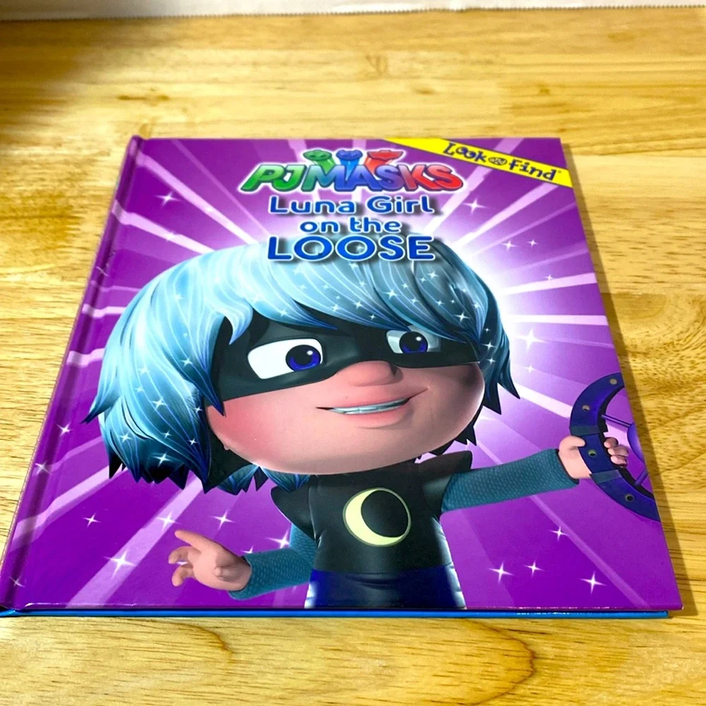 PJ Masks Series Picture Books Lot Of 7 Look And Find Play A Sound